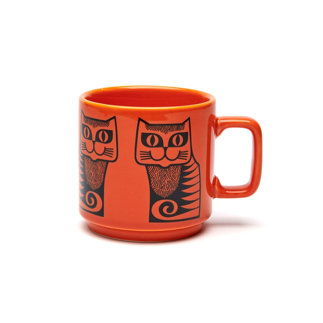 Hornsea Mug "Cat Orange"