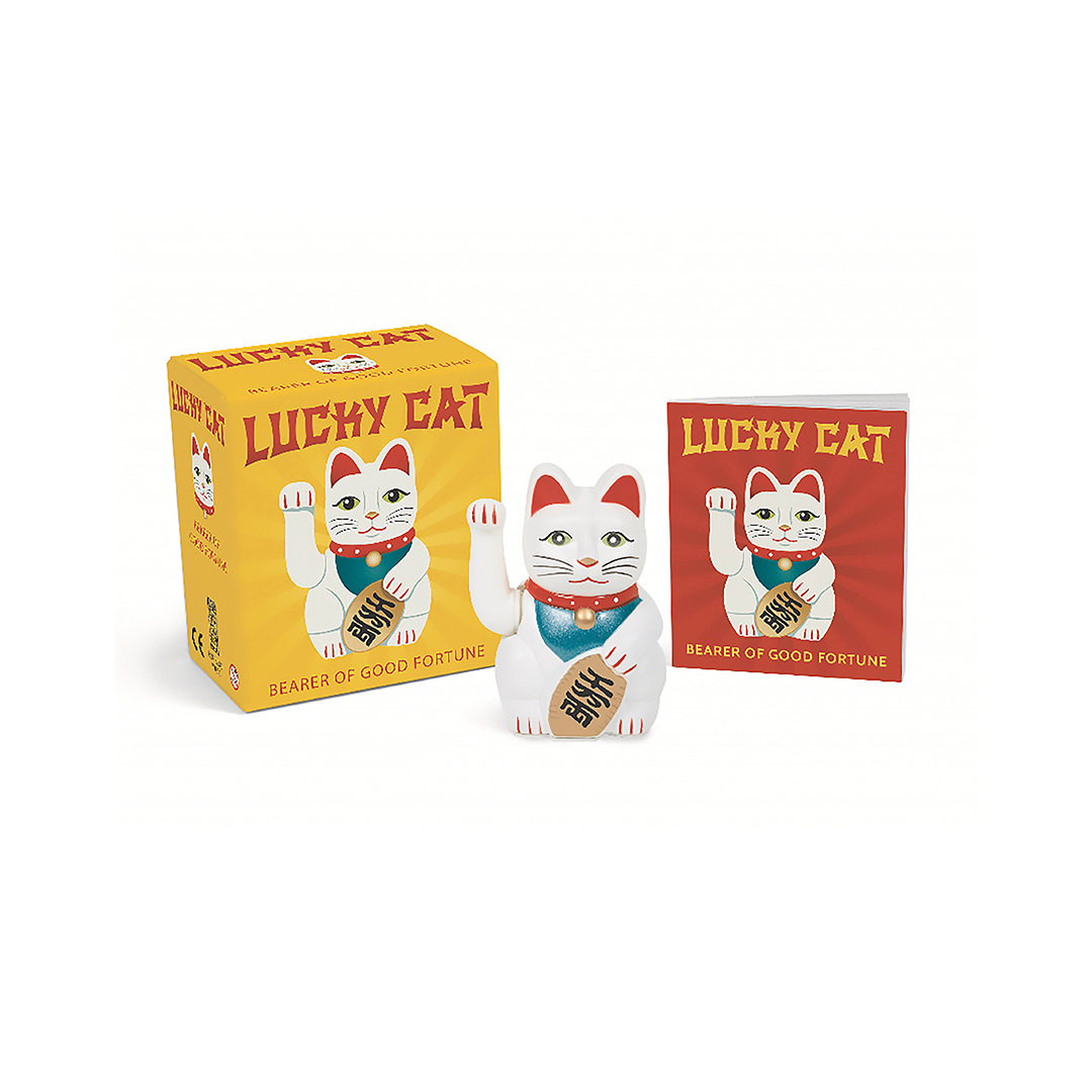 Toy & Book "Lucky Cat"