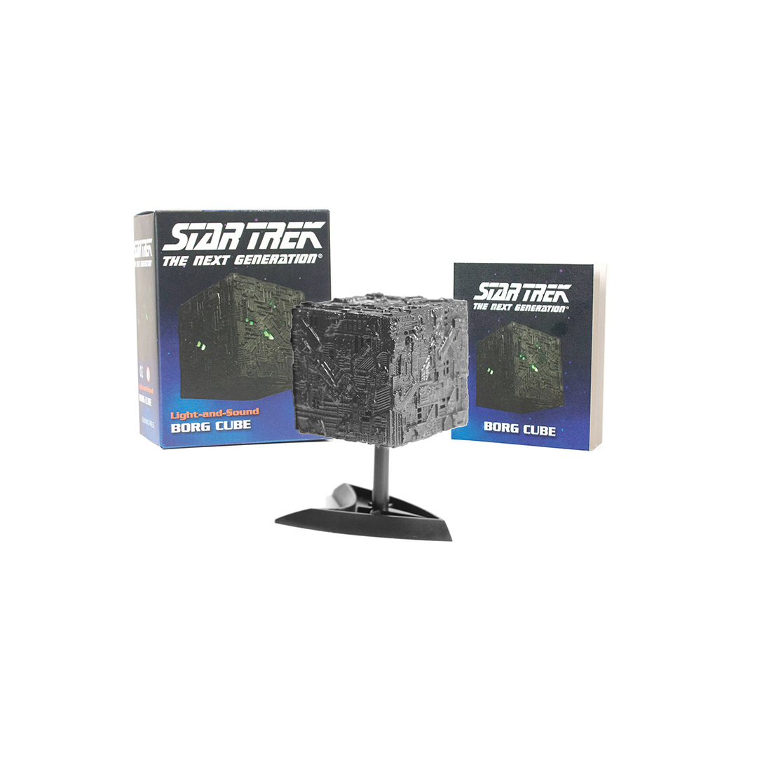 Toy & Book "Star Trek Borg Cube"