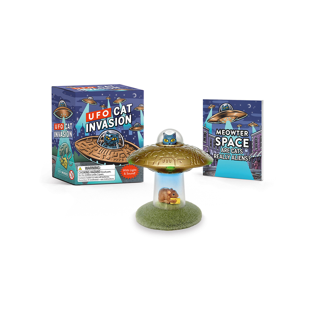 Toy & Book "UFO Cat Invasion"