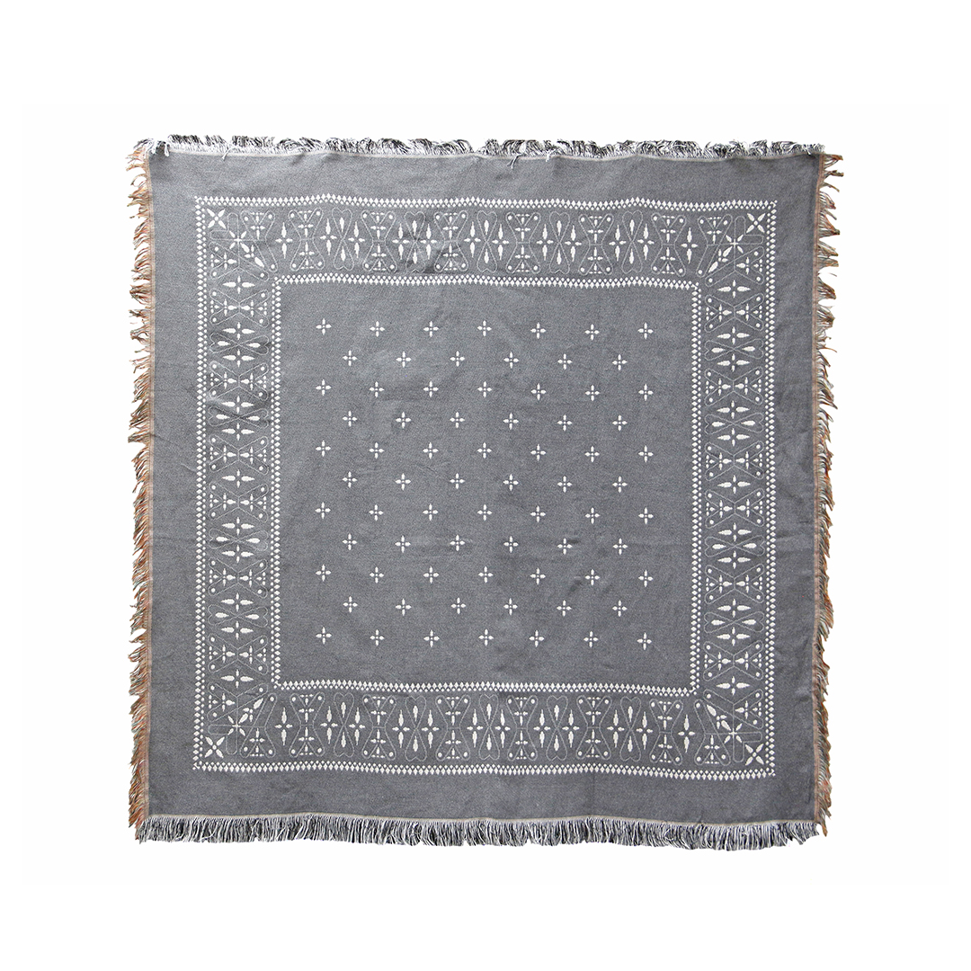 Bandana Throwket "Cross / Gray"