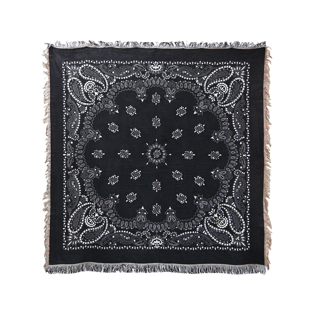 Bandana Throwket "Paisley / Black"