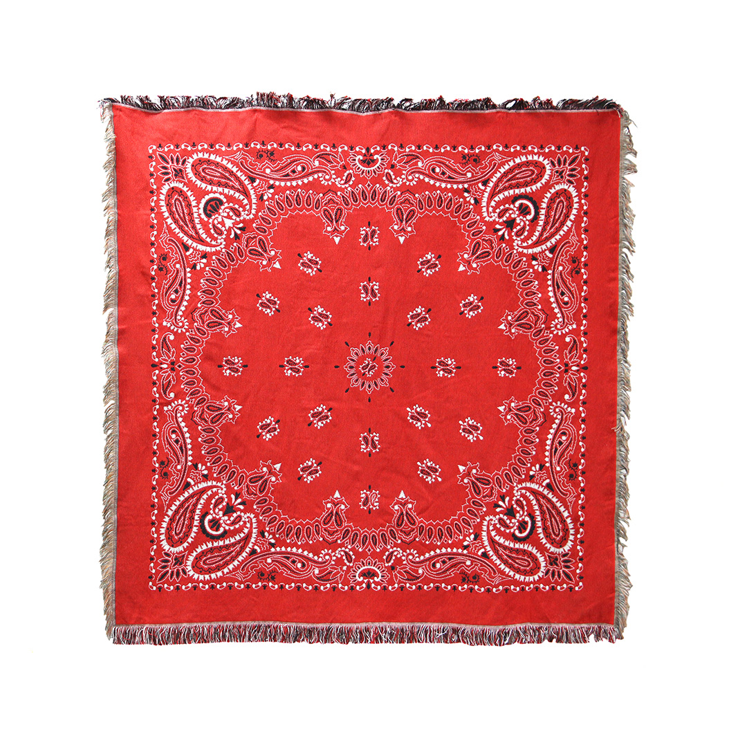 Bandana Throwket "Paisley / Red"