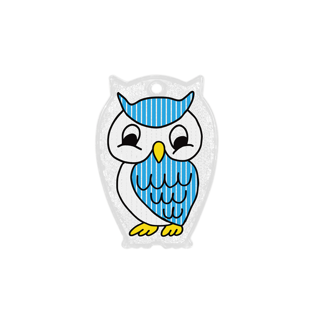 Owl Reflector "Blue"