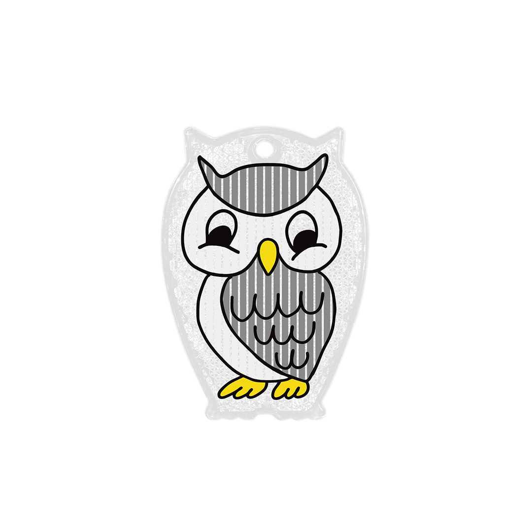 Owl Reflector "Gray"