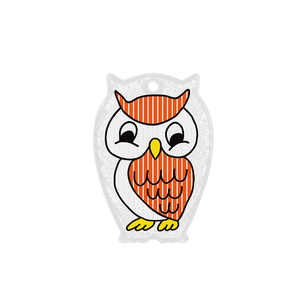 Owl Reflector "Orange"