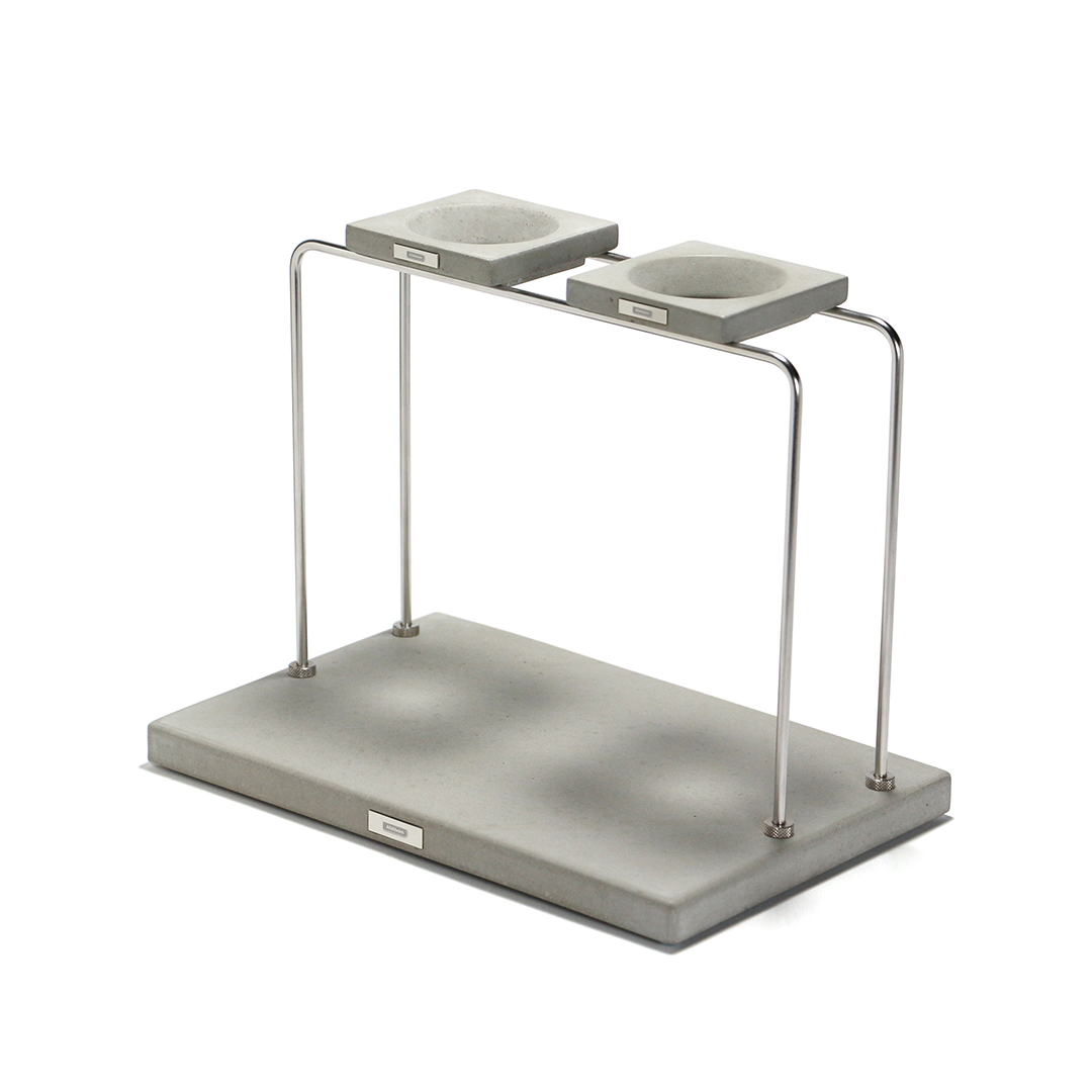 ANAheim Mortar Coffee Dripper Stand "Double / Natural"