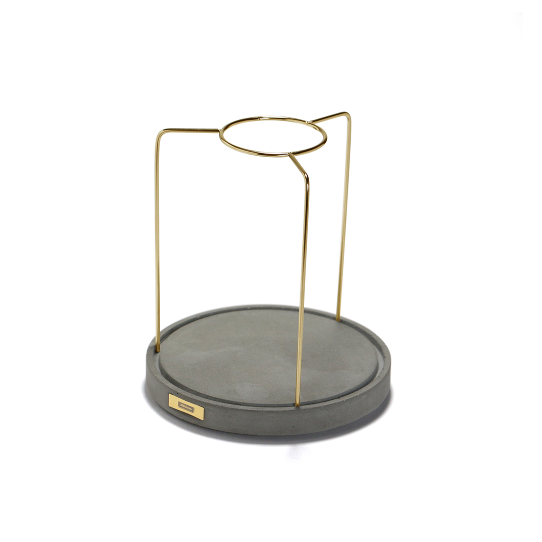 ANAheim Mortar Coffee Dripper Stand "Round / Sumikuro"
