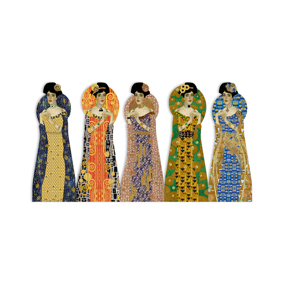 5 Bookmarks "Klimt-Adele"