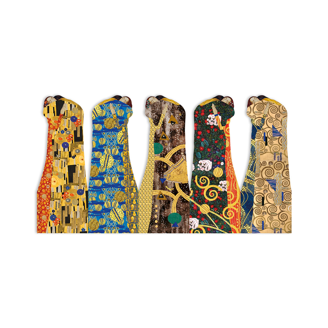 5 Bookmarks "Klimt-Le Baiser"