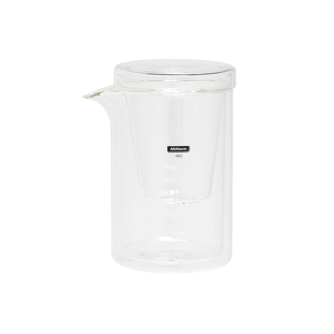 ANAheim Double Wall Tea Pot "450ml / Clear"