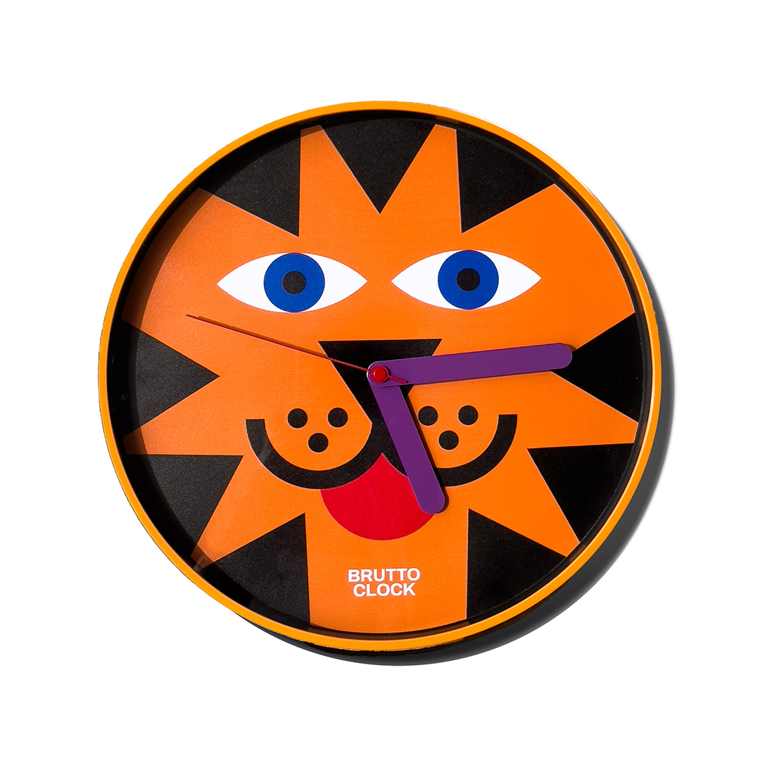 Brutto Wall Clock "Tiger"