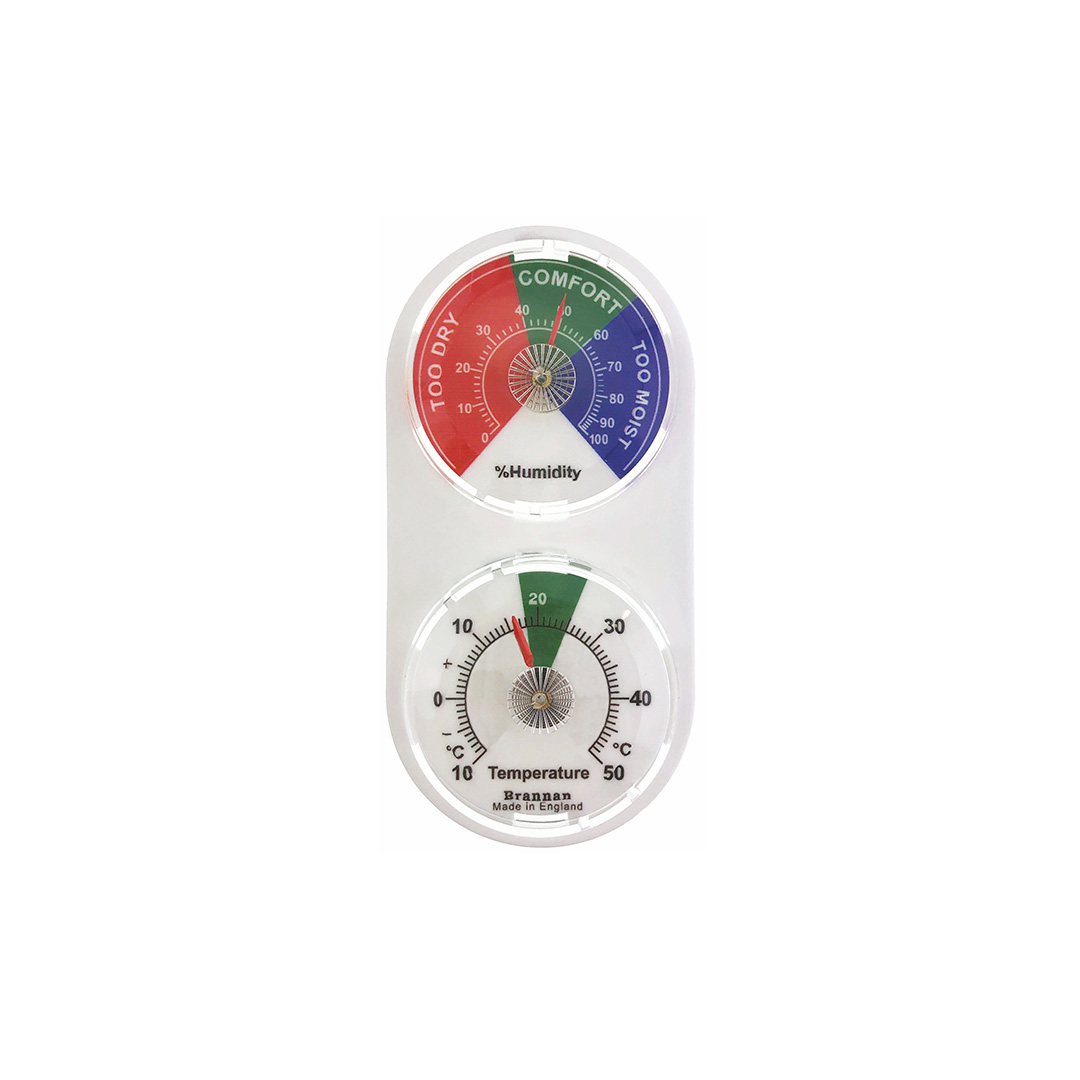 Twin Mini Dial Hygro Thermometer