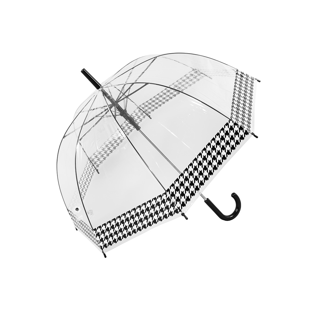 Dome Umbrella "Dogtooth border"
