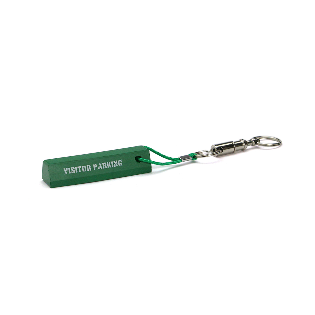Parking Curb Keyring “Green”