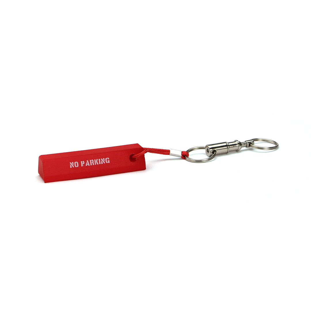 Parking Curb Keyring “Red”