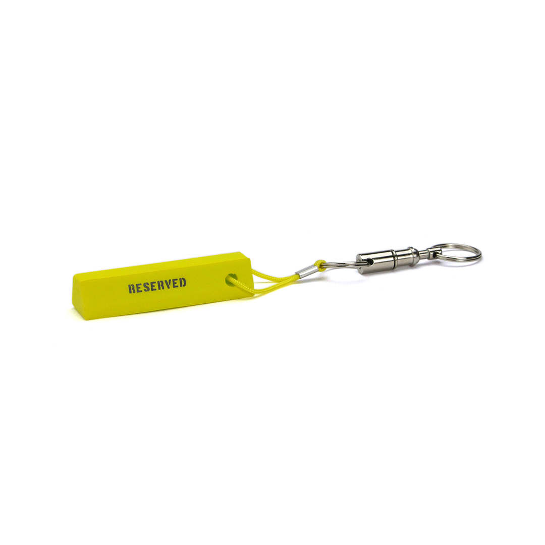 Parking Curb Keyring “Yellow”