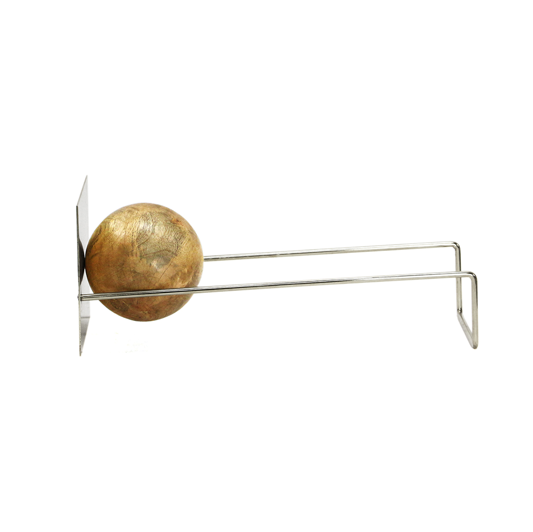 Slope Bookend "Silver"