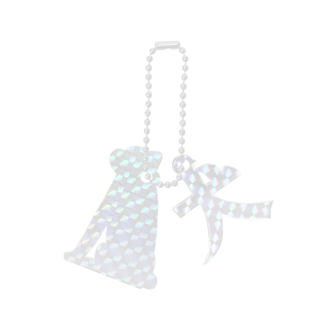 Acrylic Keyring 111 "Loyal Dog / Hologram"