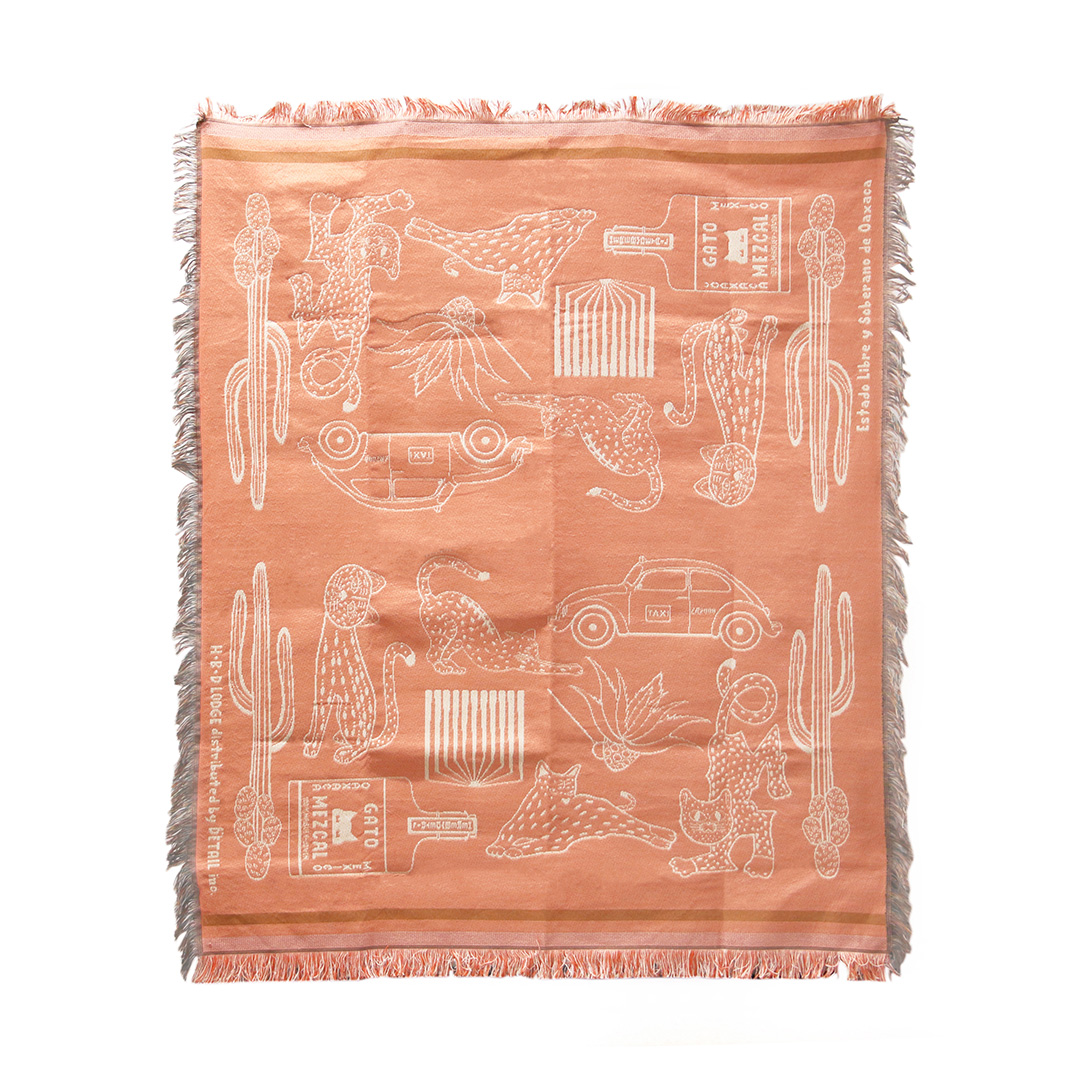 OAX Throwket "Cat and more / Apricot"
