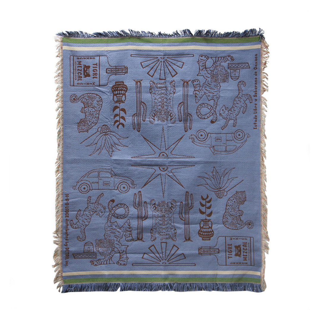 OAX Throwket "Tiger and more / Blue"