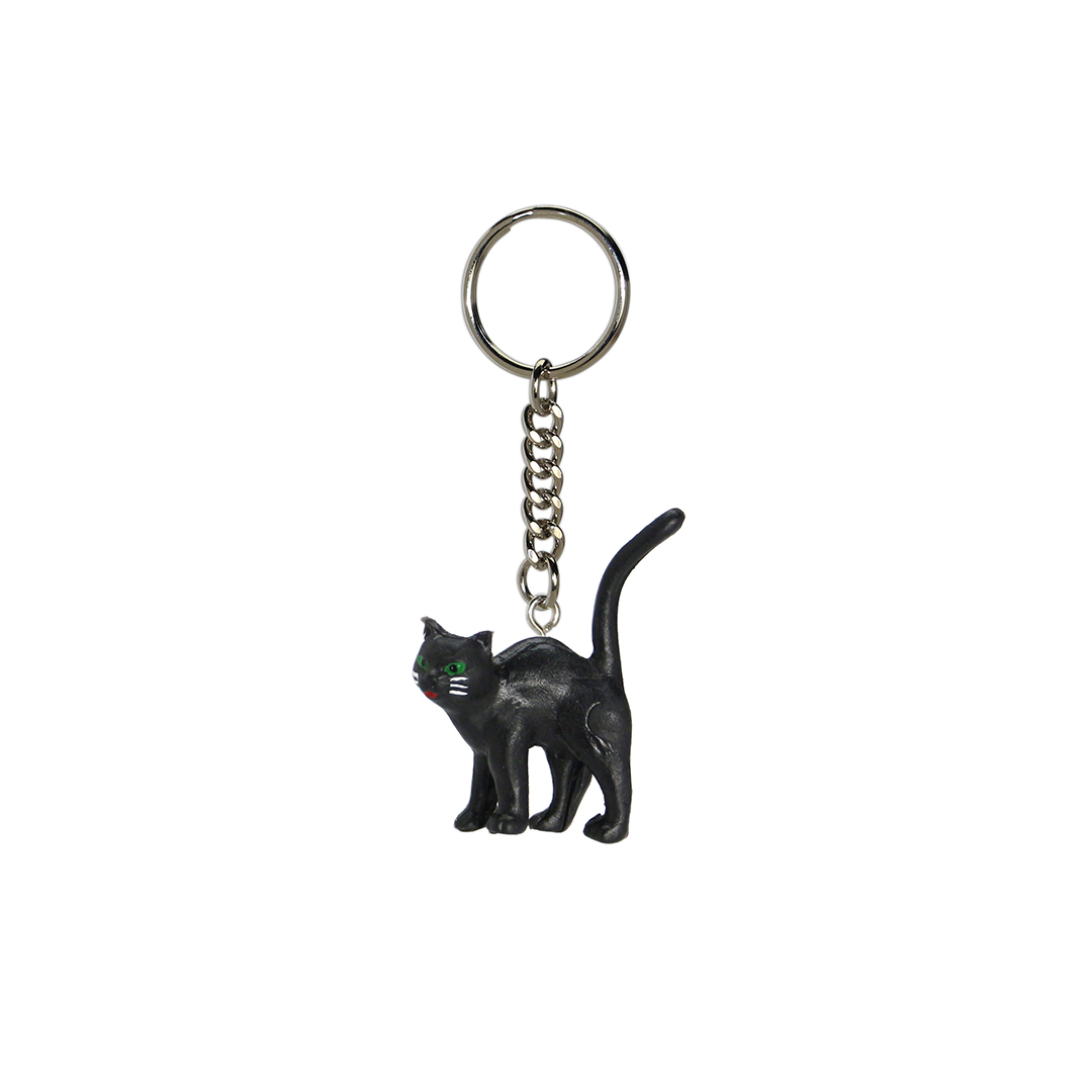 Alfred Fischer Keyring "Cat Black"