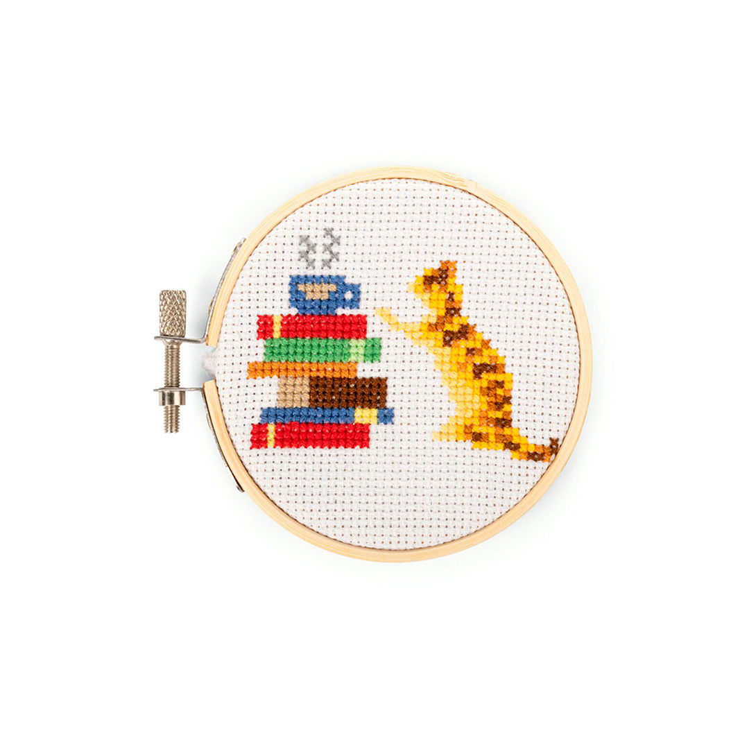 Cat Mini Cross Stitch Embroidery