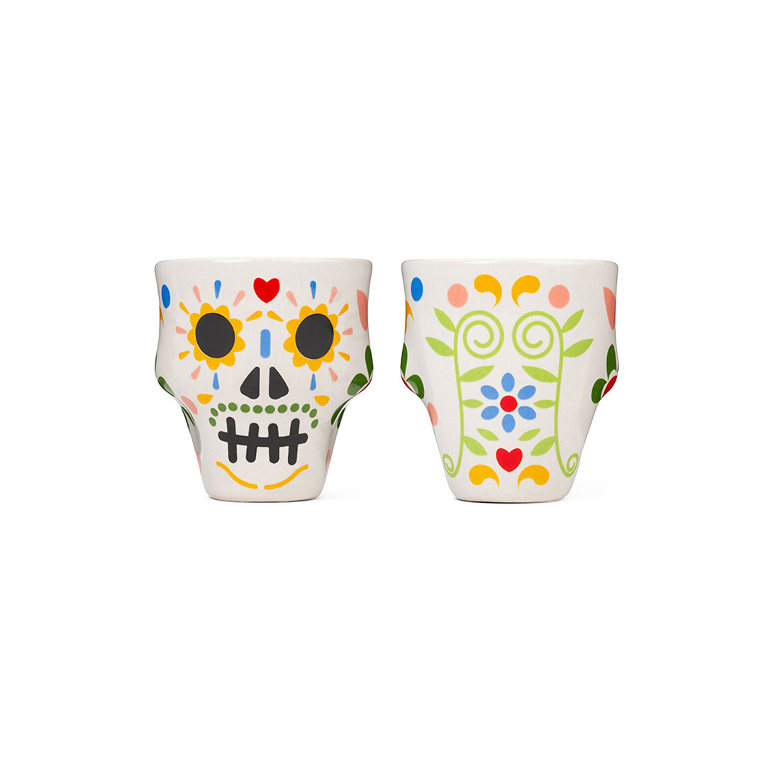 Sugar Skull Shot Glasses