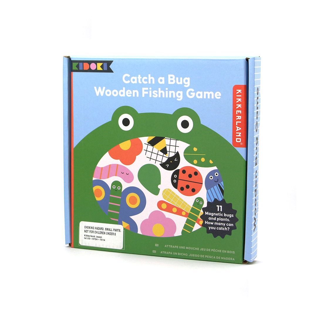 Catch A Bug Wooden Fishing Game