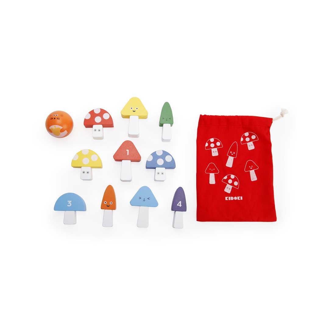It's A Strike! Mini Mushroom Bowling