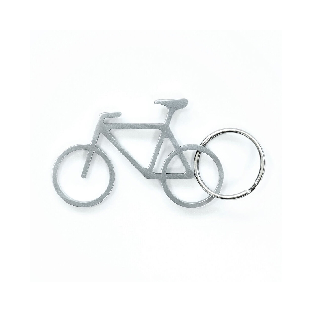 Bike Key Ring And Bottle Opener