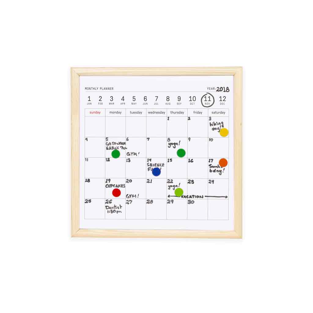 White Board Calendar "S"