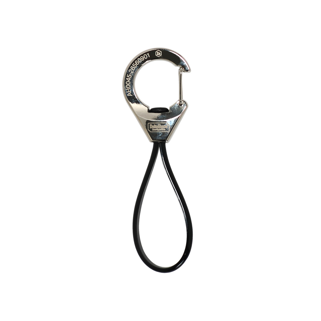 ANAheim Rubber Loop Carabiner "Nickel"