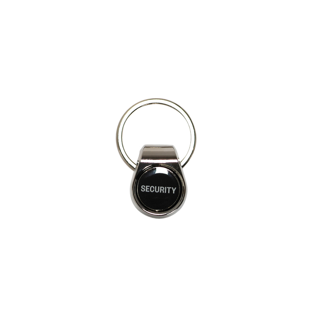 ANAheim  Swivel Keyring "Nickel / Black"