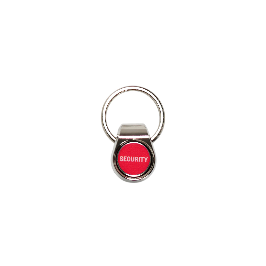 ANAheim  Swivel Keyring "Nickel / Red"