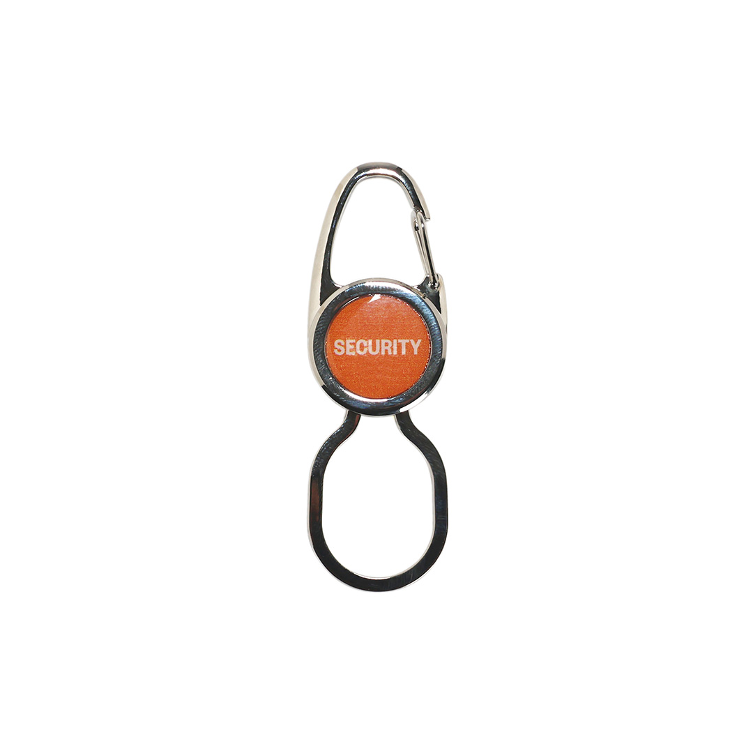 ANAheim U Hook Carabiner "Nickel / Orange"
