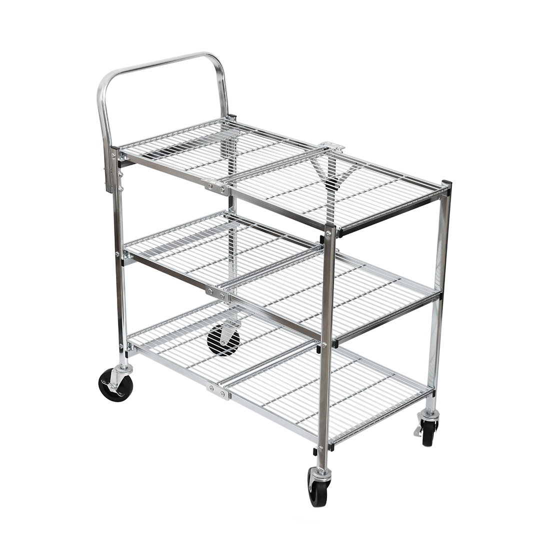 Metal Folding Cart "3 Tier"