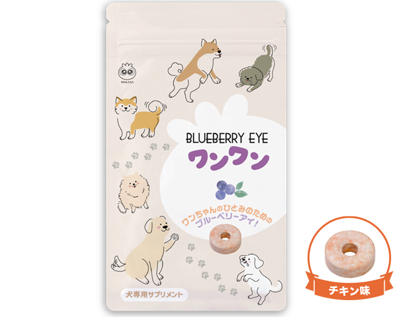 ブルーベリーアイ ワンワン