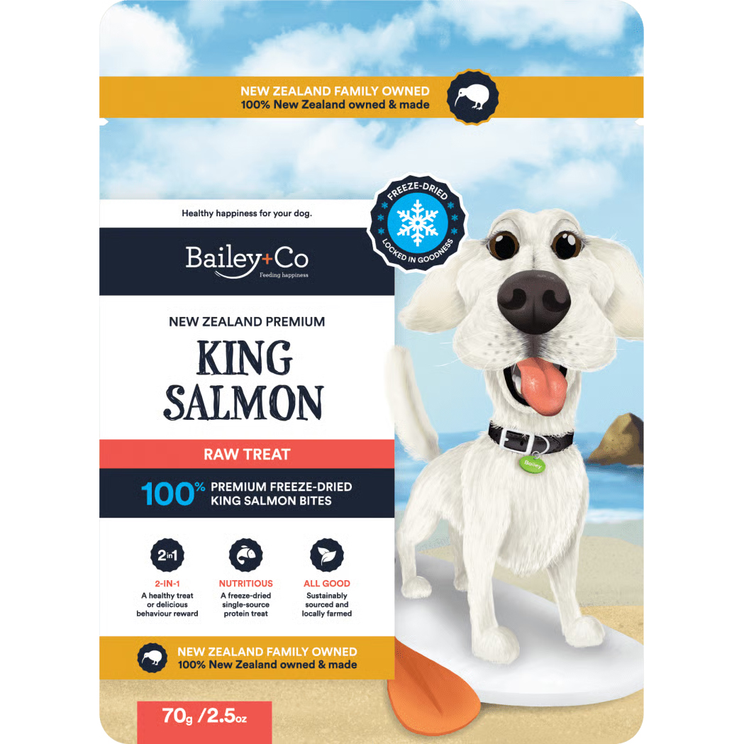 Bailey+Co ベイリーコー フリーズドライ キングサーモン　犬用