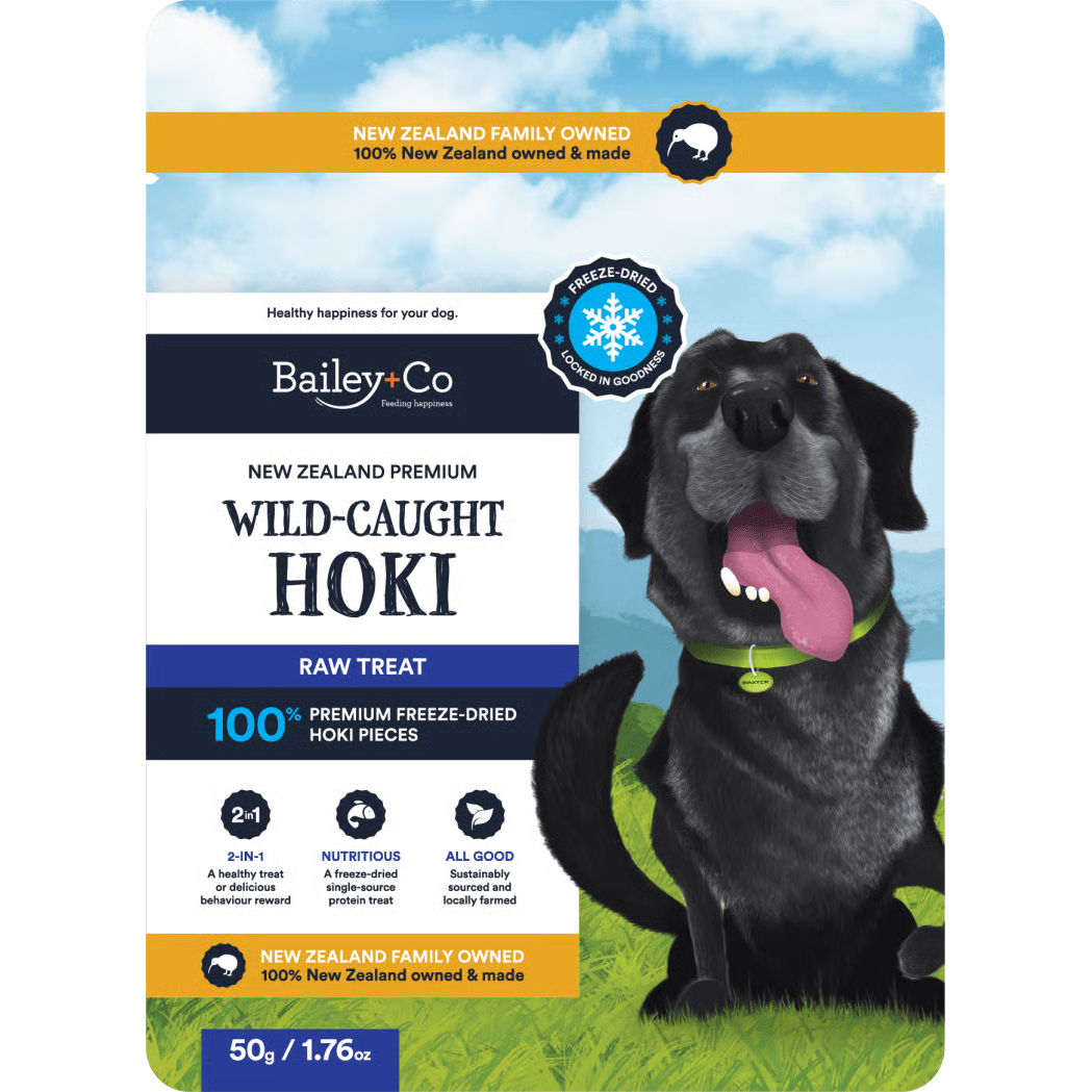 Bailey+Co ベイリーコー フリーズドライ 天然ホキ　犬用