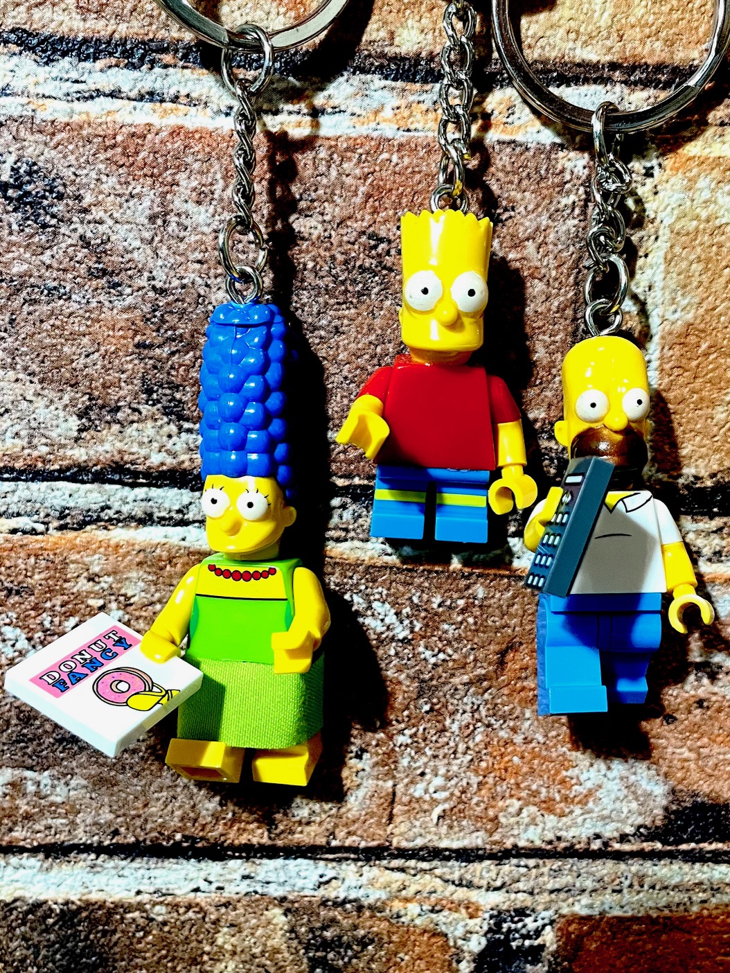 シンプソンズ キーホルダー　３ｐセット