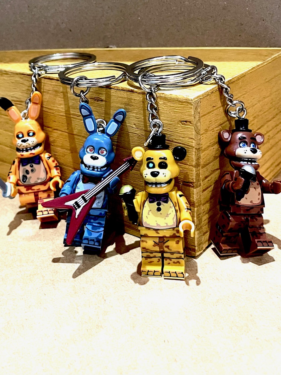 FNaFキーホルダー　４ｐセット