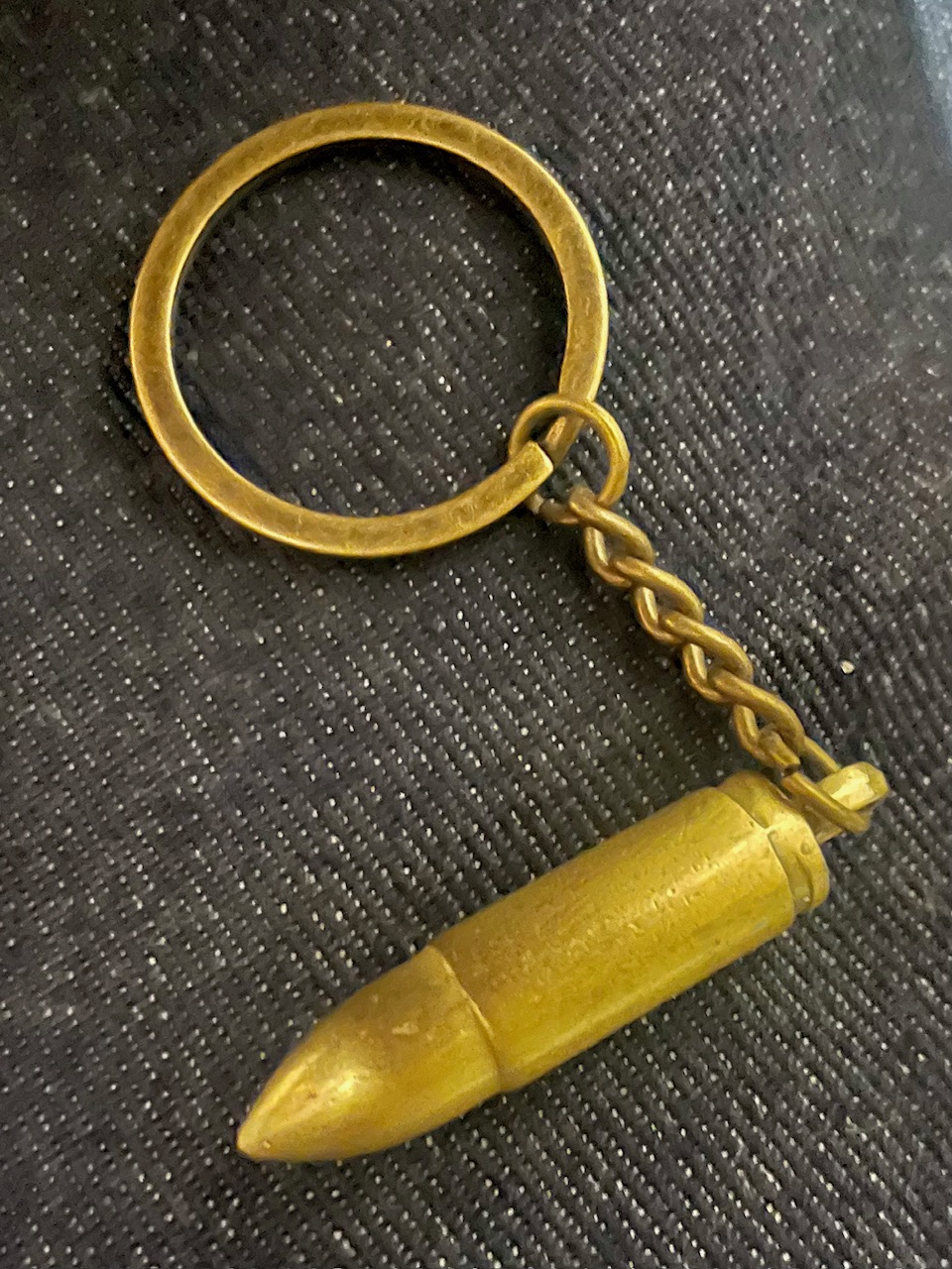 ピストル弾（小）キーホルダー