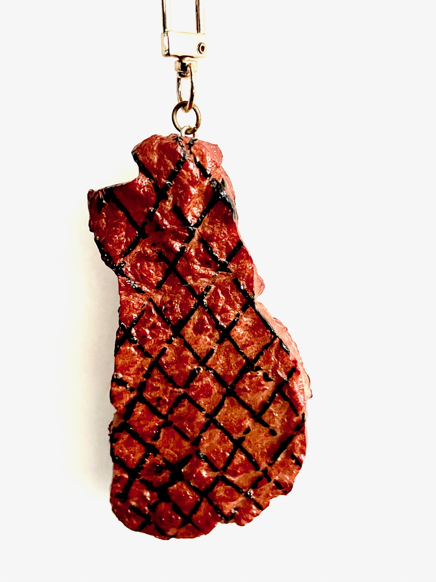 ステーキ食品サンプルキーホルダー