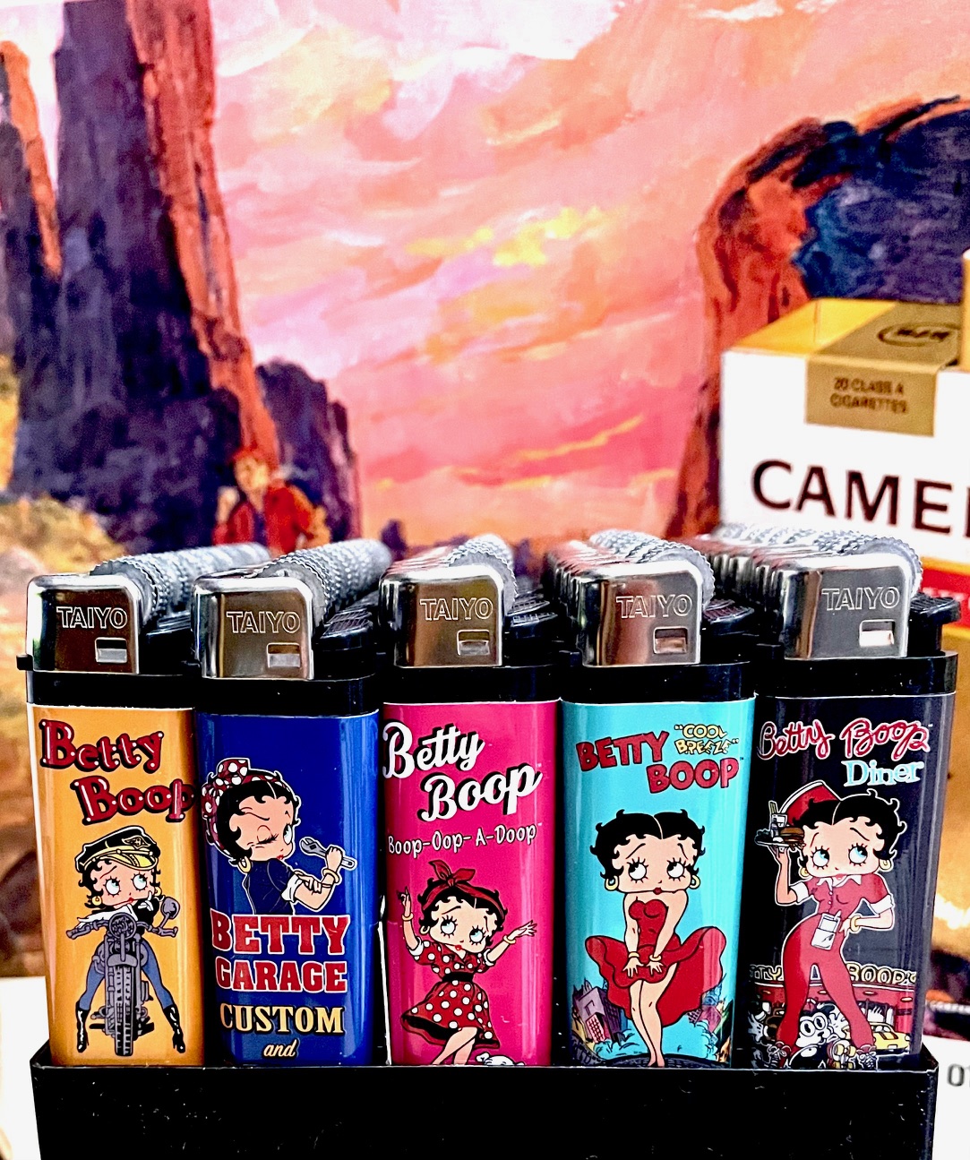 BETTY LIGHTER ベティー ライター 使い捨てライター ASST 5pcs