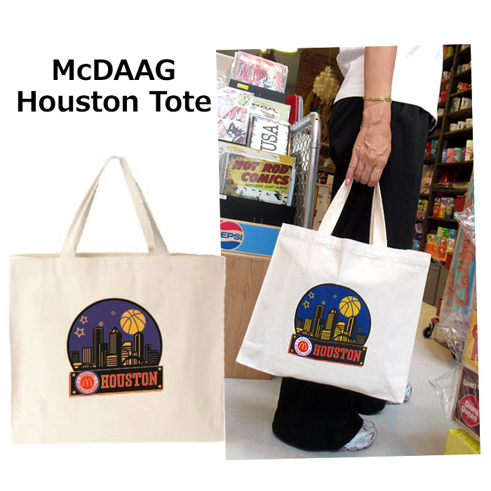 マクドナルド オフィシャルグッズ トートバッグ McDAAG 横長 キャラクター アメリカン雑貨