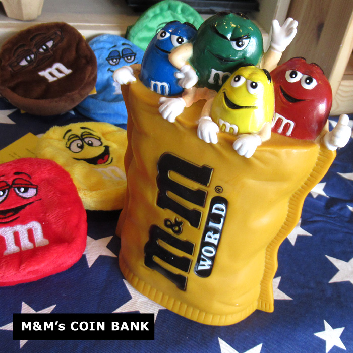 コインバンク M&M's 貯金箱 インテリア ディスプレイ アメリカン雑貨 z-046-4
