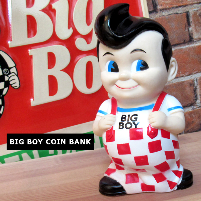 コインバンク Bigboy ファット 貯金箱 インテリア ディスプレイ アメキャラ アメリカン雑貨 z-046-9