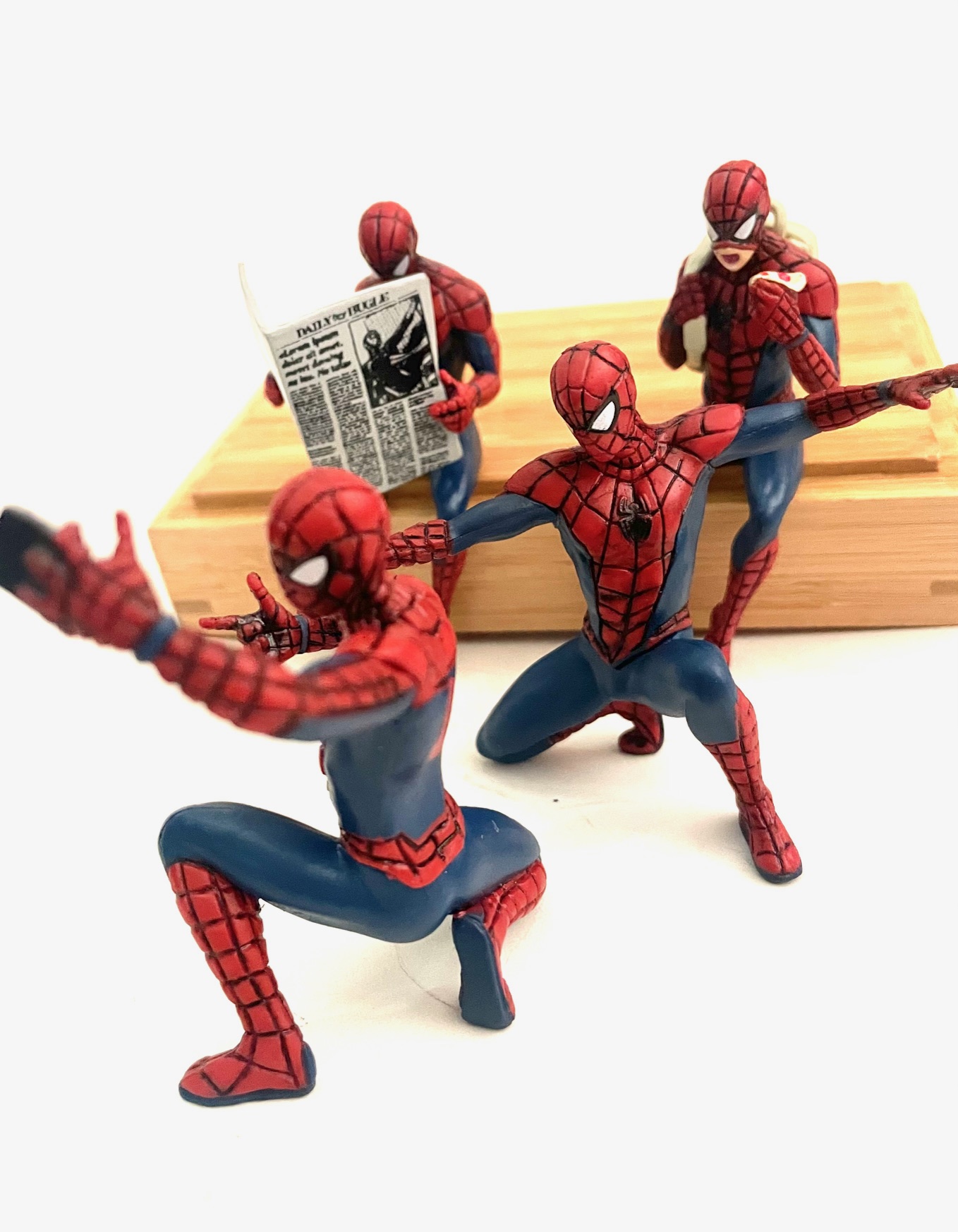 スパイダーマン 4p フィギュアセット