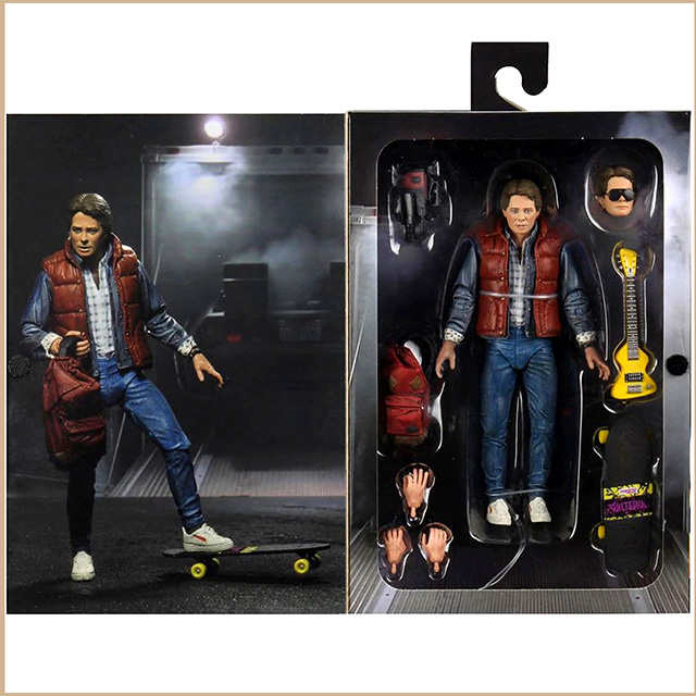 バック・トゥ・ザ・フューチャー アルティメット 7インチ アクションフィギュア マーティ・マクフライ